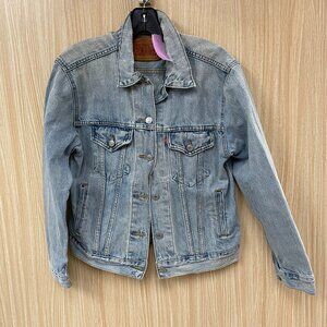 Levi's blue denim jean jacket size small
